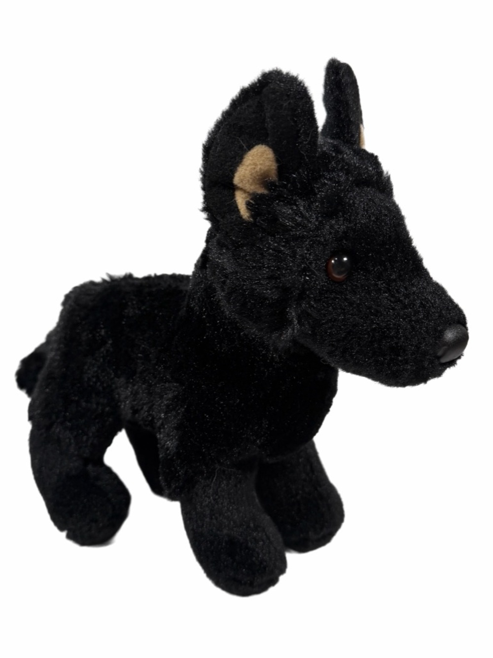 Douglas Harko Plush Black German Shepherd Dog 6” #3979